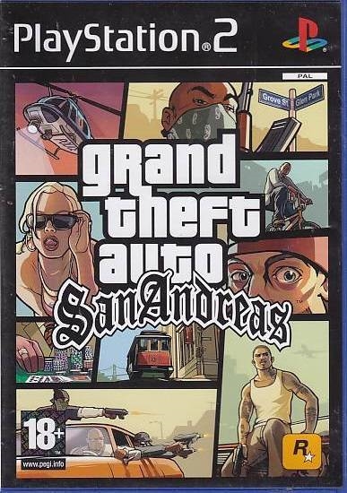 Grand Theft Auto San Andreas - PS2 (B Grade) (Genbrug)